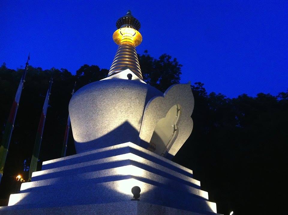 Foto von der Stupa Linz
