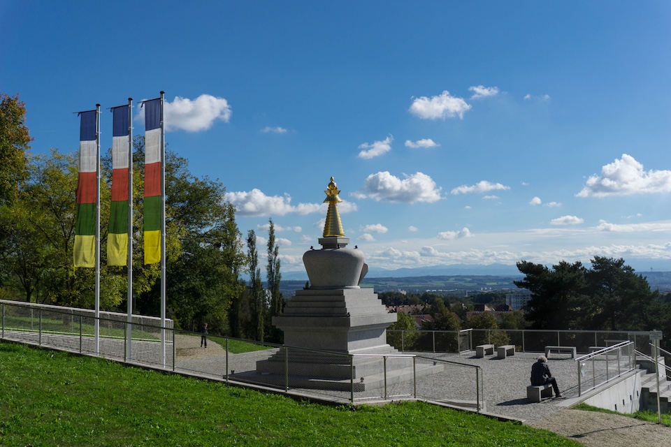 Foto von der Stupa Linz